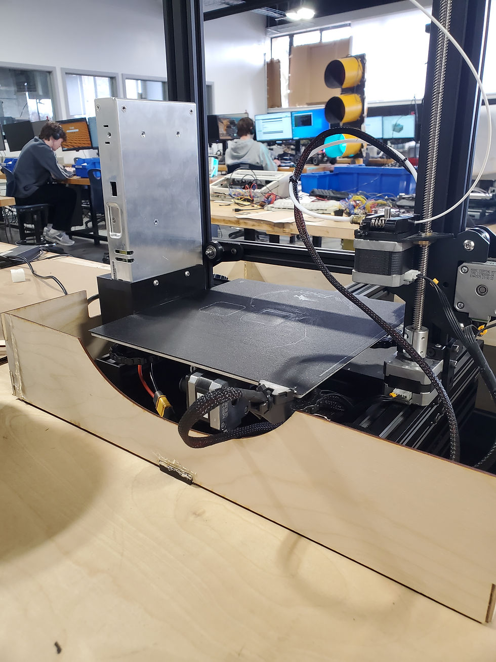 Printer Case w/ new back installed