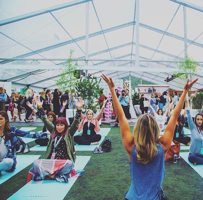 yoga poses for wedding