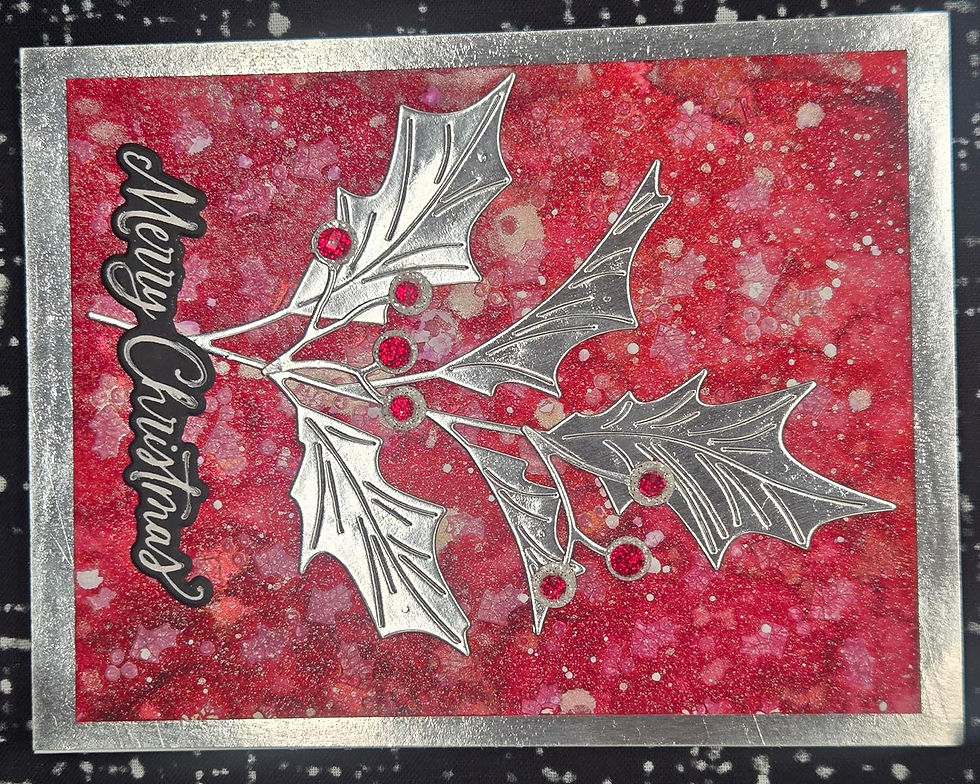 Thumbnail: Holly Holiday Card Set of 4