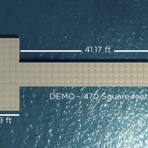 Candock 470ft T-Shape Dock Kit