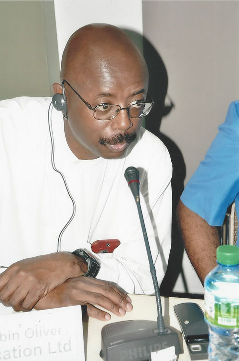 Robin walker at the AU CIDO in Senegal