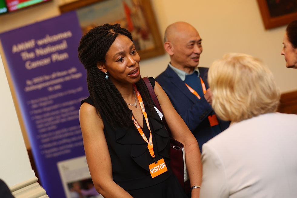 Thelma Ainsworth at AMMF event
