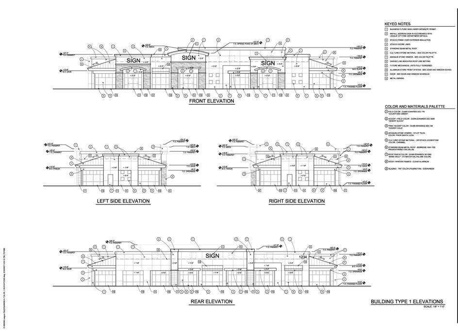 Building Type A Elevation