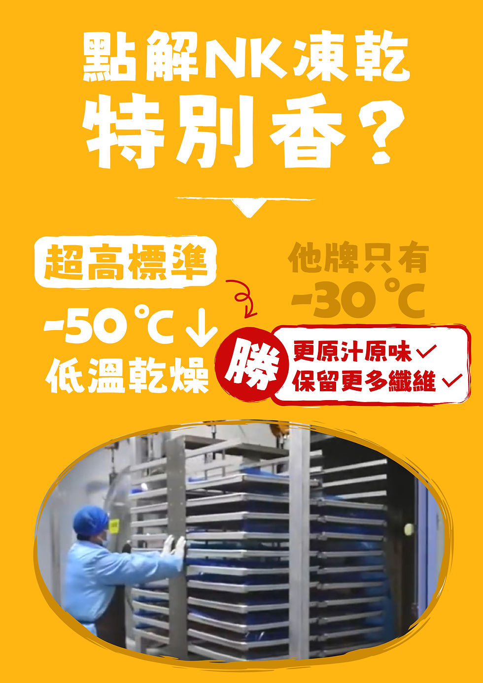 縮圖：【​經典皇牌】 凍乾雞胸肉600g