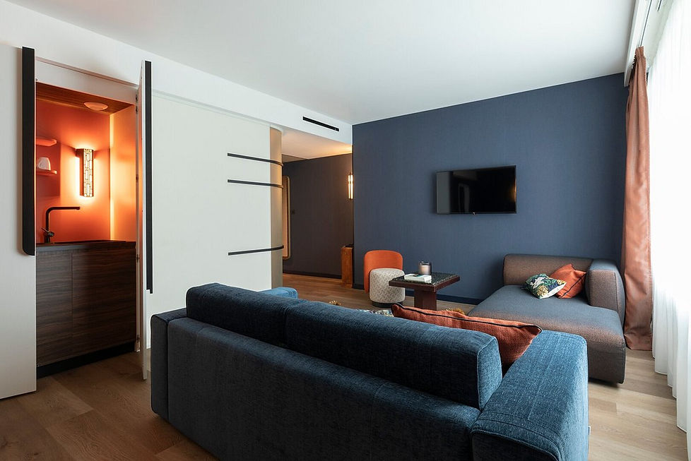 Part de Rêve Architecture | Océania - Le Continental Brest | Chambre Suite