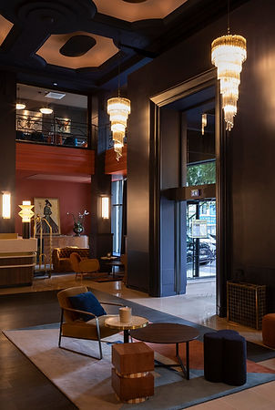 Part de Rêve Architecture | Océania - Le Continental Brest | Hall d'entrée