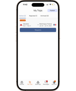 Crew Requests on Yacht Cabin