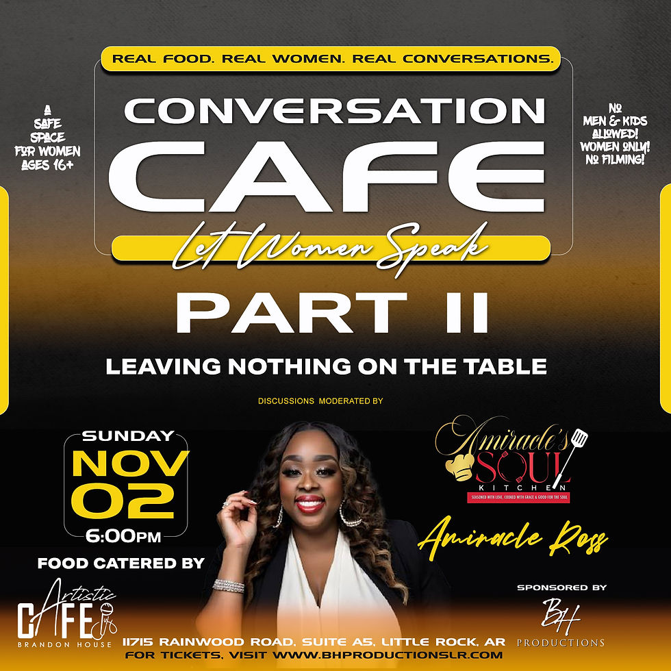 Conversation Cafe: Ladies Edition Part II