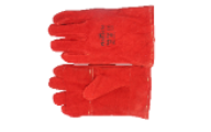 Welding Glove Red Heat Resistant Gloves.
