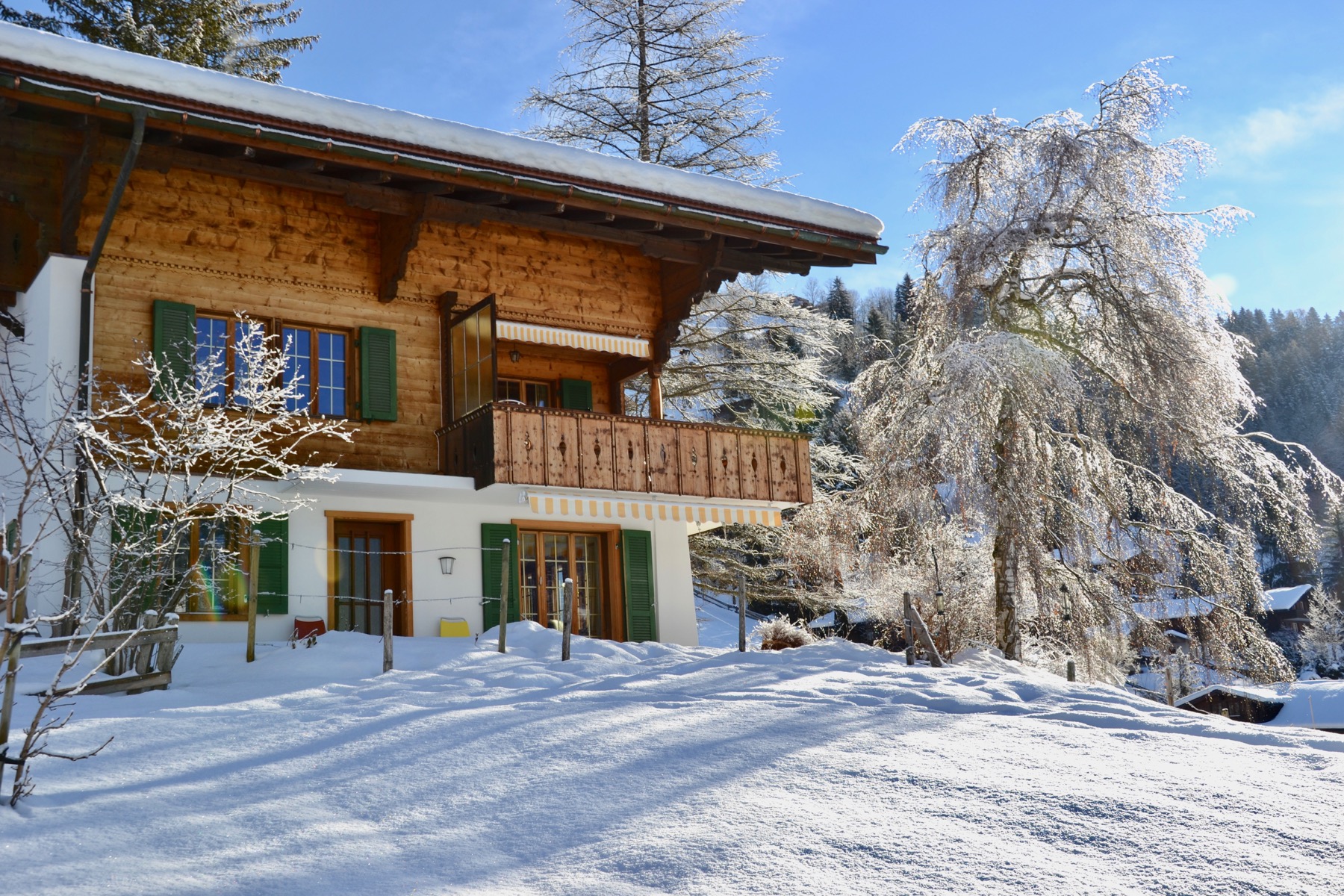 Chalet Am Bruggli Ferienwohnung Lenk