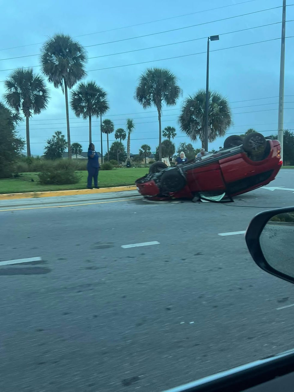 Roundabout action at The Villages