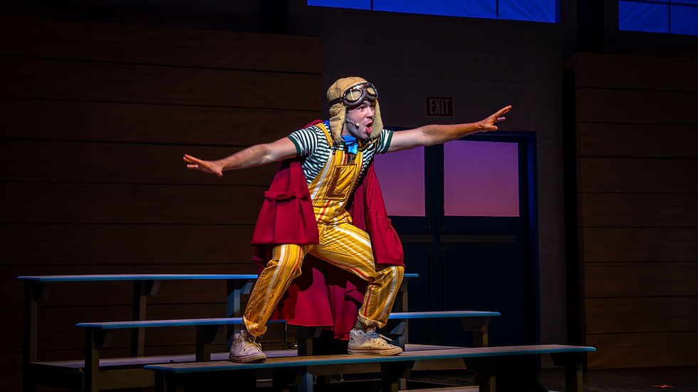 Cole Higginbotham as Leaf Coneybear - Photos courtesy of Despina Mclaughlin, Dr. Phillips Center for the Performing Arts
