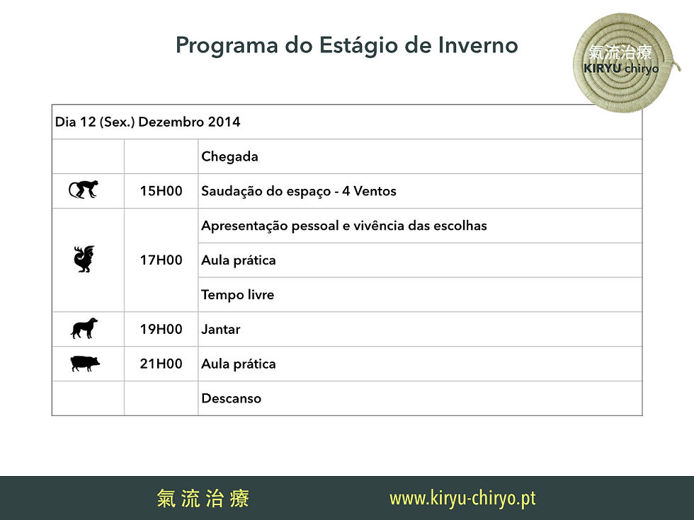 Programa do Estagio de Inverno