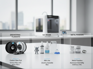 【2026台中3D列印代工推薦】典亮/辰光事業 精密製造與客製化首選：25種熱門材料與應用解析