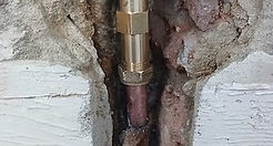 copper pipe leak fixed in West London