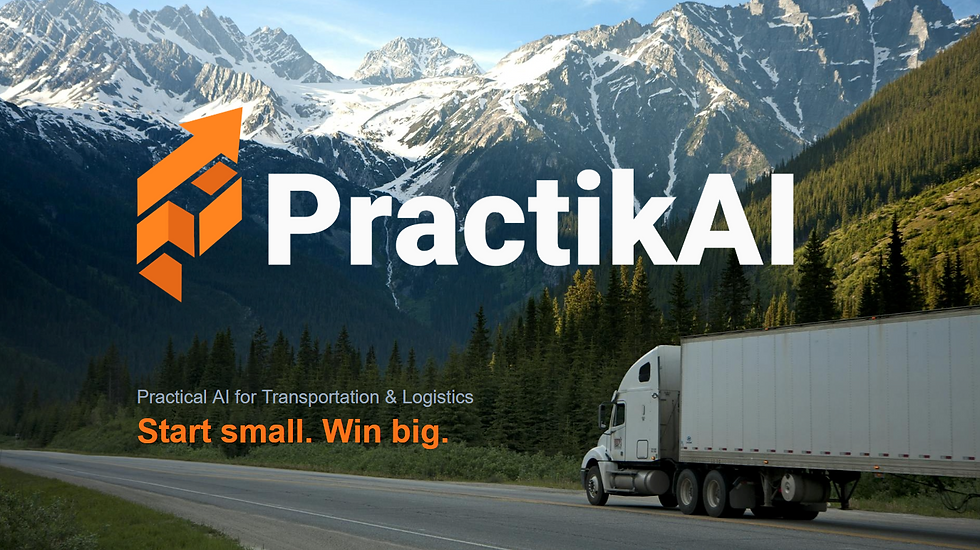PractikAI. Practical AI for Transportation & Logistics.