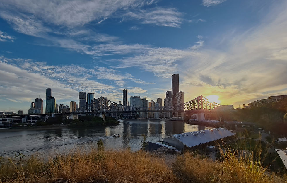 Brisbane City Skyline