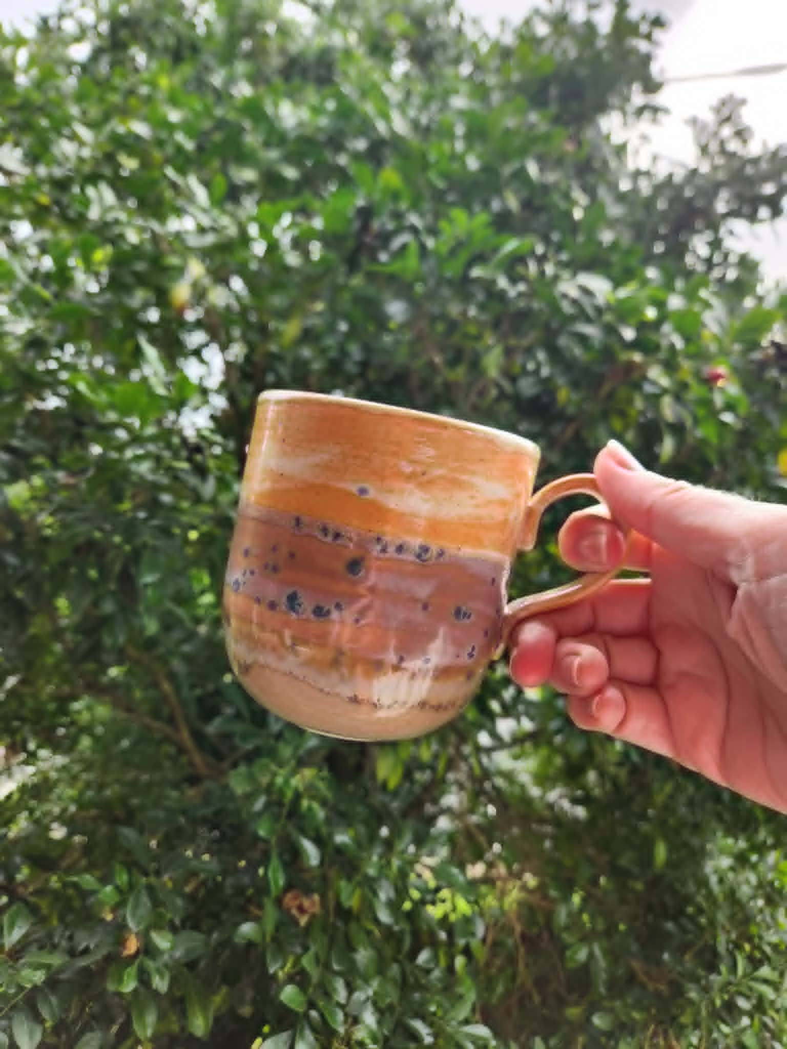 Western landscape mug