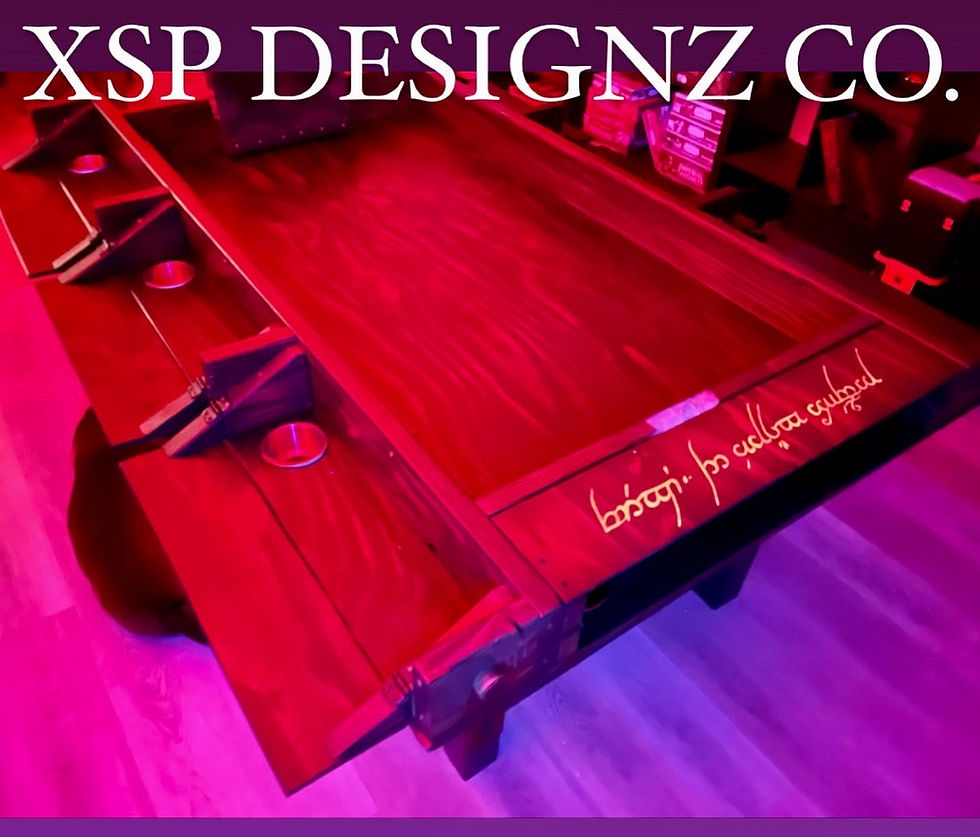 Thumbnail: RPG GAMING TABLE DRUID Package (4-6 person)