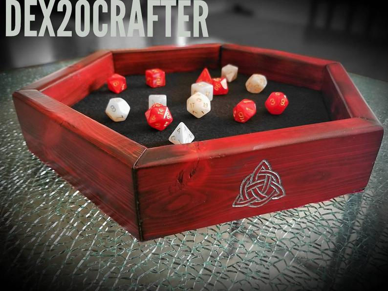 Thumbnail: Rustic Style Dice Boxes and Dice Trays