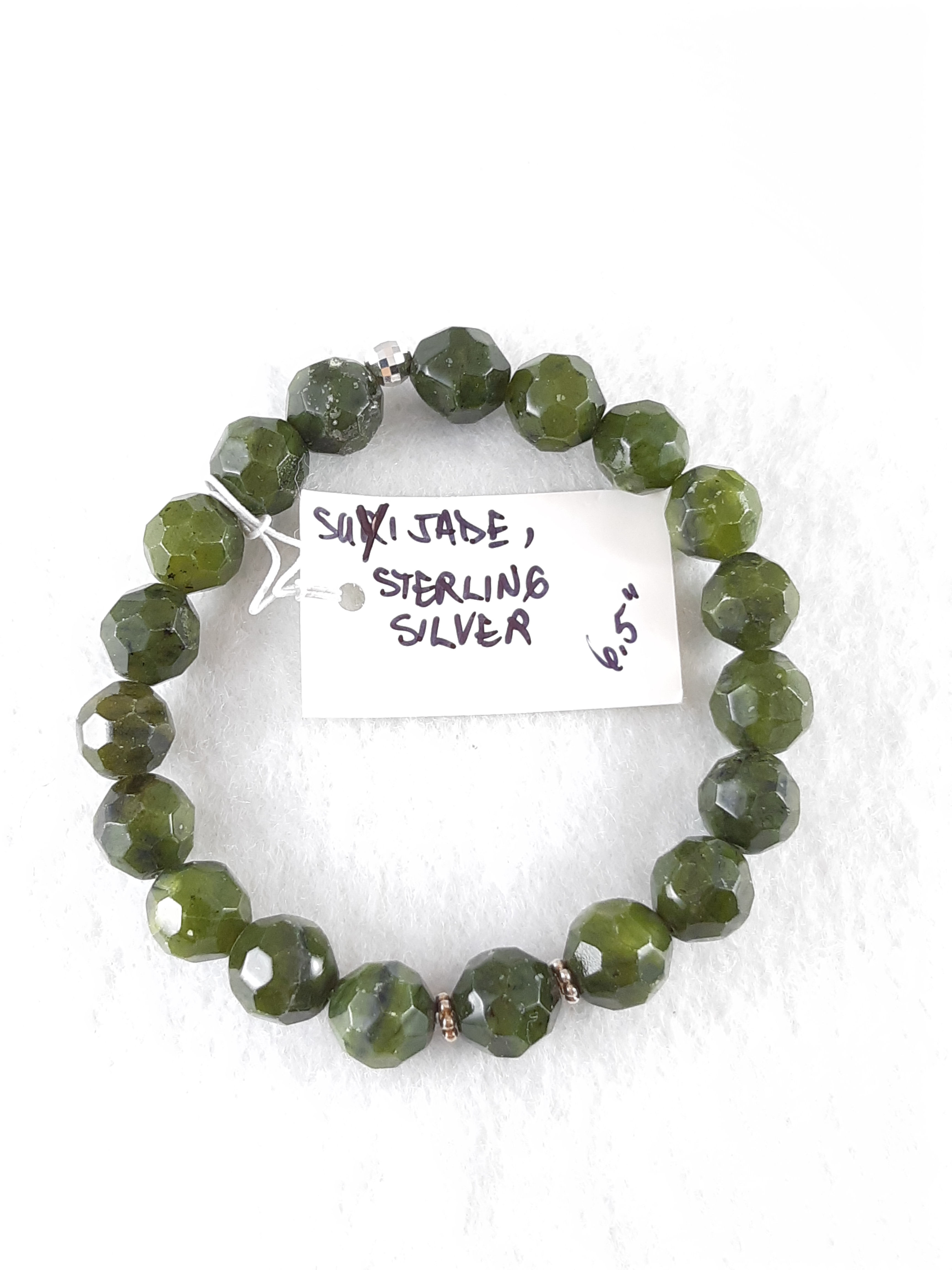 Suyi Jade Faceted Bracelet