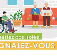 Inscription au registre des personnes vulnérables