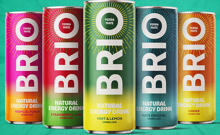 BRIO Yerba Mate Natural Energy Drink