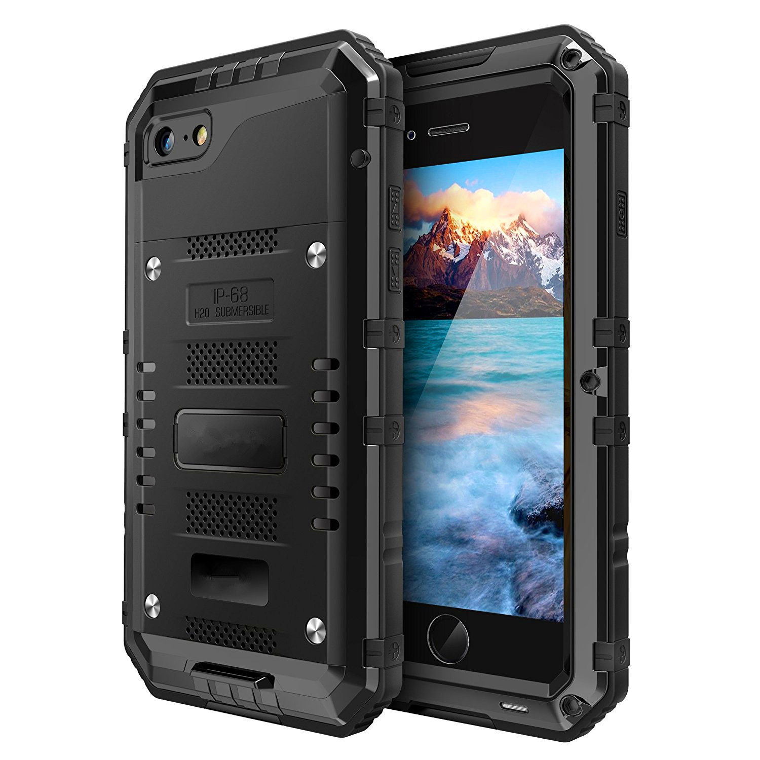 Capa à Prova d'Água para iPhone 7/8/7 Plus/8 Plus