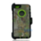 iPhone 6/6S hybrid design case with clip heavy duty holster cover - GREEN TREE