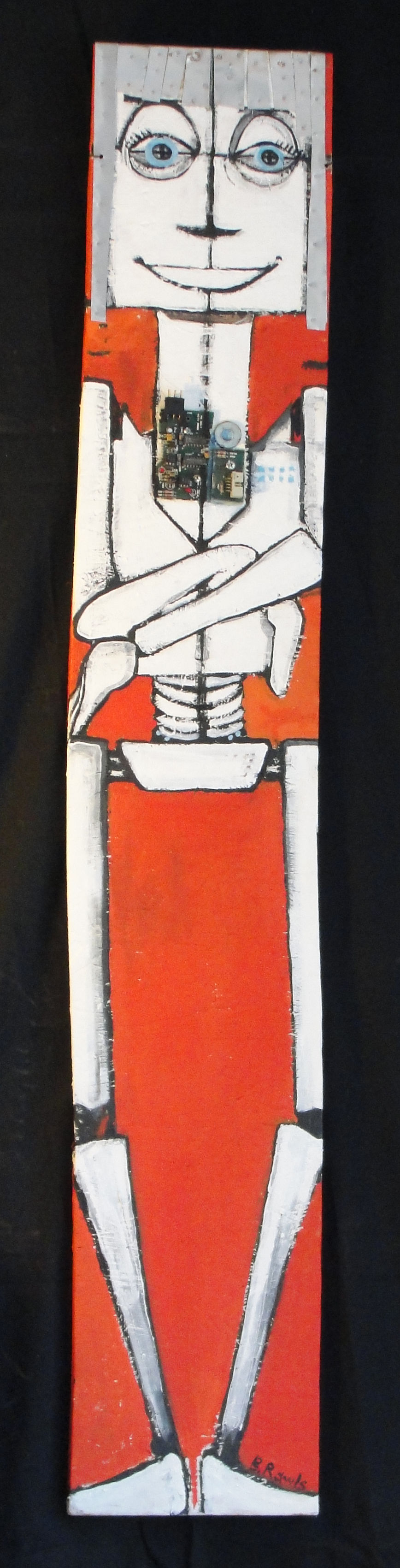 red robot
