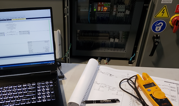 PLC Allen Bradly Siemens TIA Portal Step7 RockwellRSlogix Studio Power Automation Multi Meter Electrical IO Laptop Electrical Engineering Design Drawings Schematics Electricity Project Management Controls Sysems Logic Software Ladder Logic