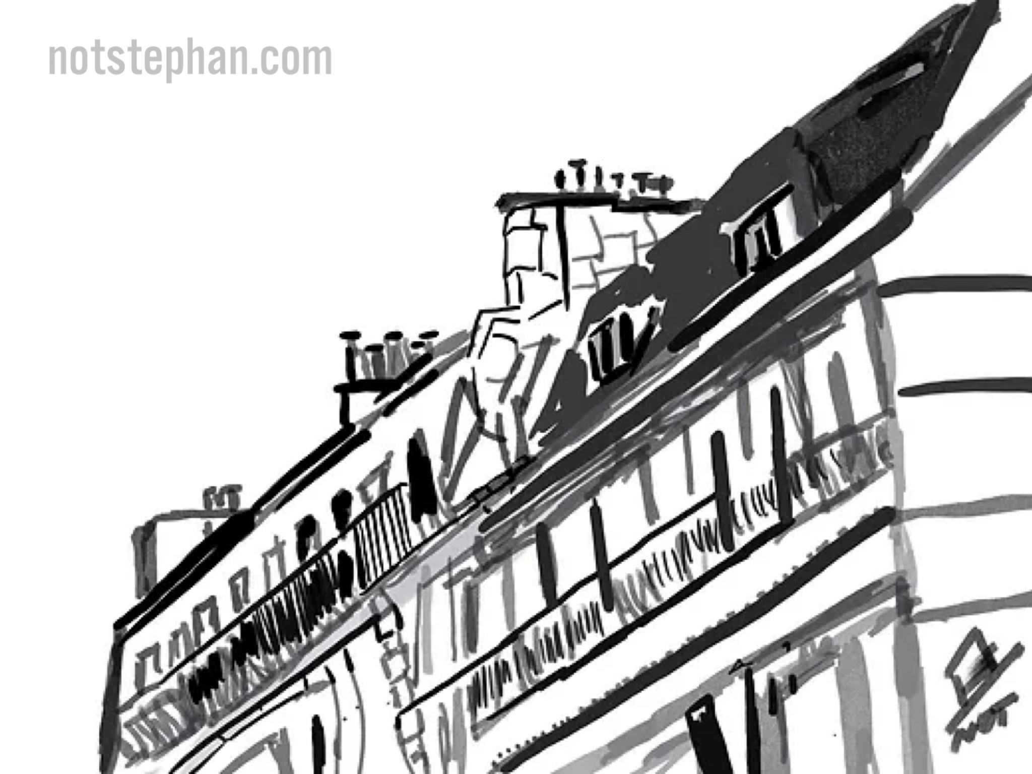 Paris. Fragments de toits. 32.