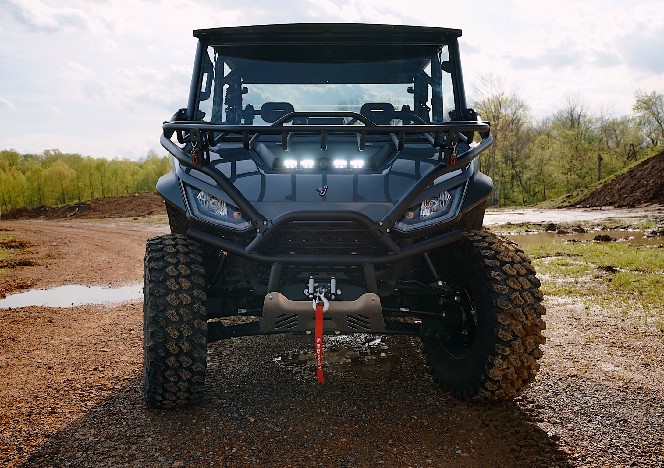 LED Front Hood Light Bar Kit (Segway UT10 AND Crew 2023-2024)