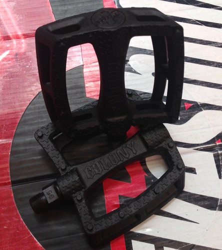 Pédales Mafia 9/16″ Nylon (ORANGE) - VIVA BMX SHOP