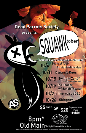 squawk-tober poster