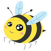cute bee graphic