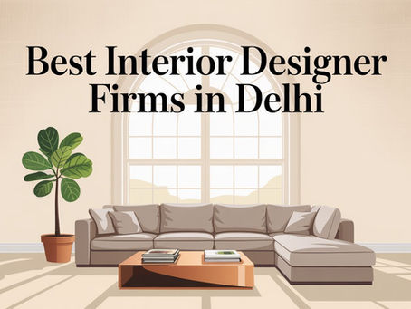 One of the Best Interior Designer Firms in Delhi Revolutionizing Spaces -Shabad Interiors