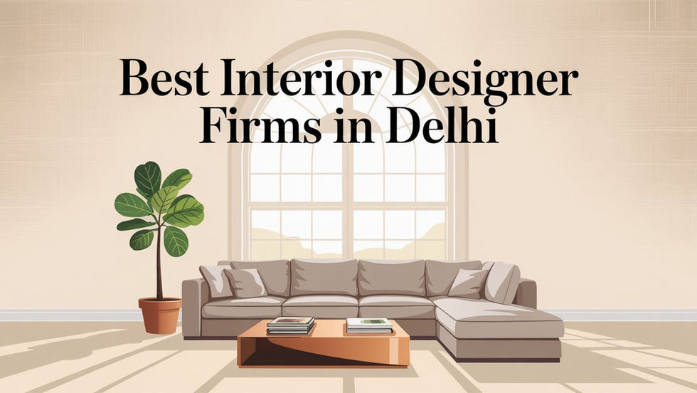 One of the Best Interior Designer Firms in Delhi Revolutionizing Spaces -Shabad Interiors