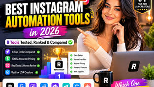 Best Instagram automation tool 2026 — comparison of ReplyRush, ManyChat, LinkDM, Inro, InstantDM for USA creators