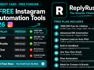 Best Free Instagram DM Automation Tools in 2026 — No Credit Card, Actually Free