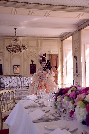 cocktail, dinner music, dinner musician, diner musique, diner chateau, repas, concert privé haut de gamme, luxury privat concert, galla, musique galla, festival artiste, artistes, couturier, atelier