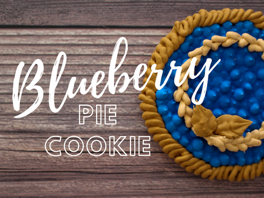 Blueberry Pie Cookie Tutorial