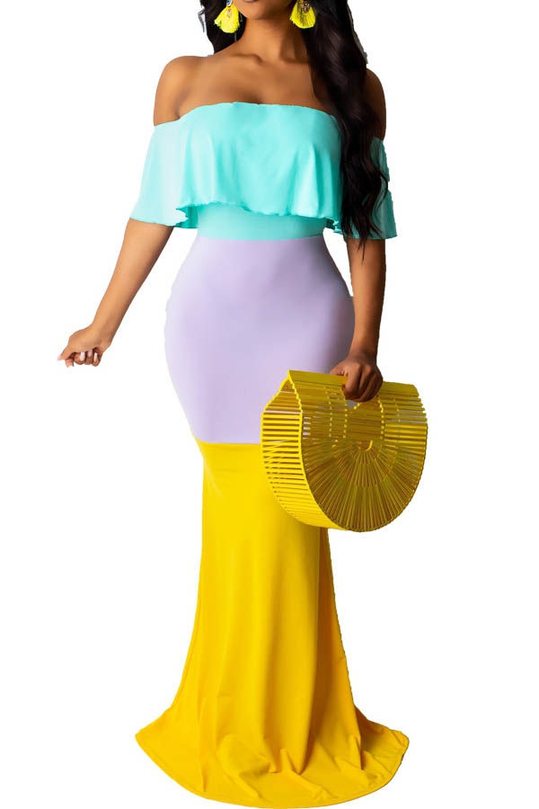 3 color off the shoulder