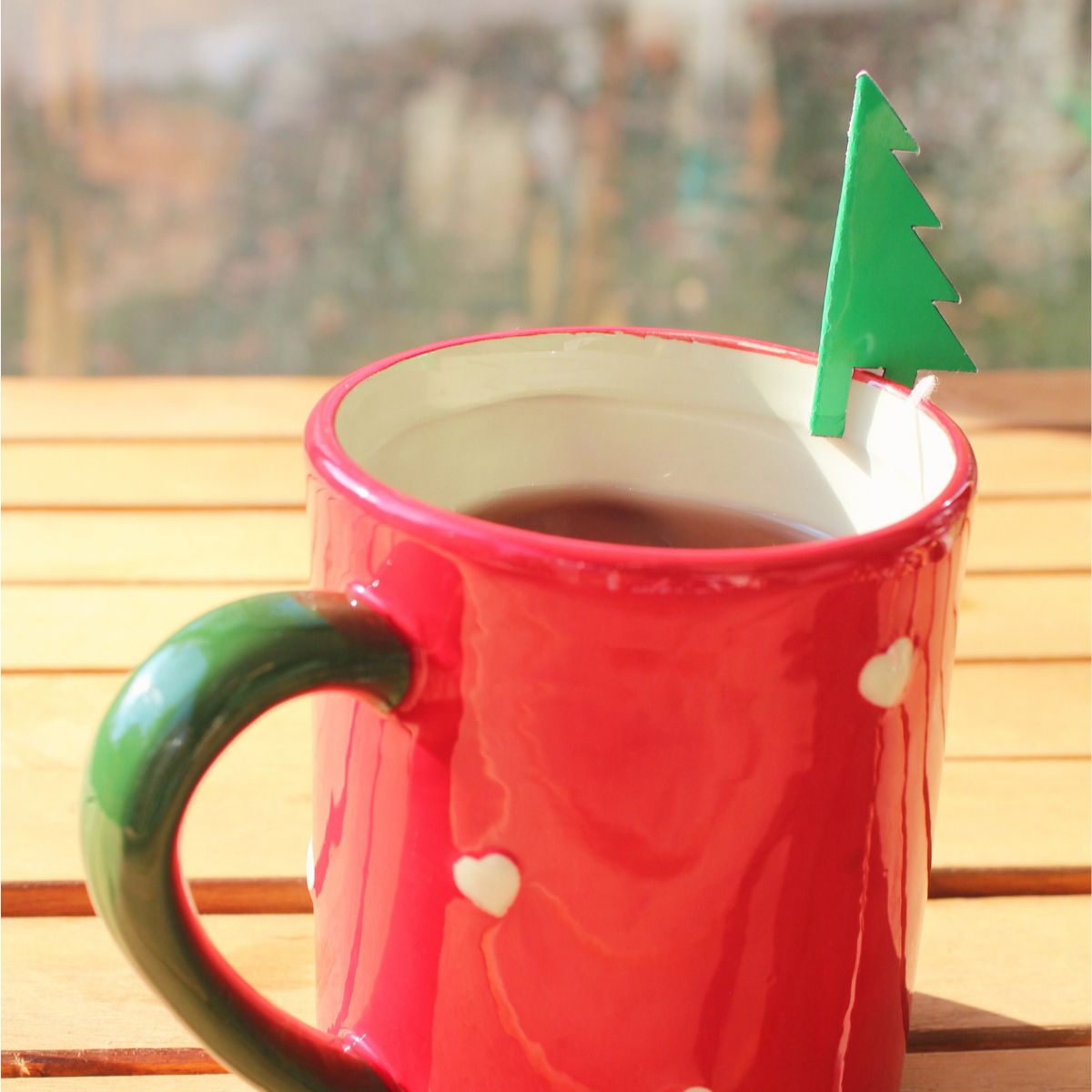 Ağaç temalı Rooibos'lu poşet çay görseli