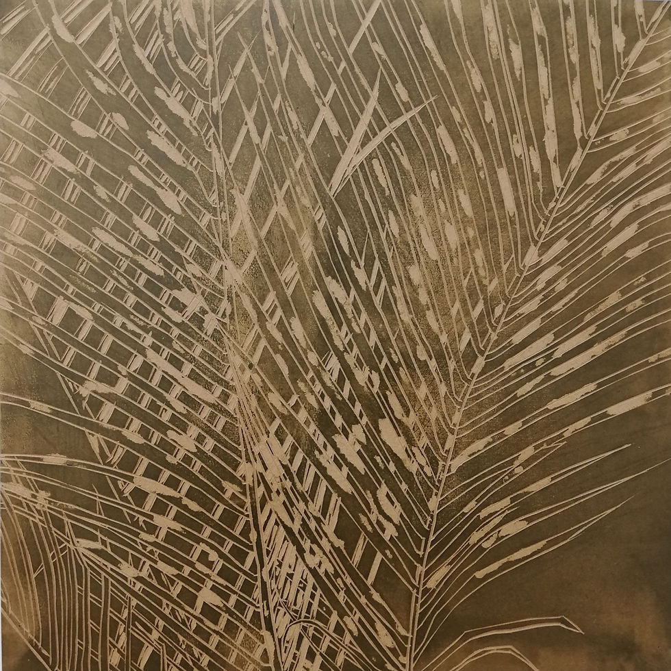 Linocut. Lorraine Vickery
