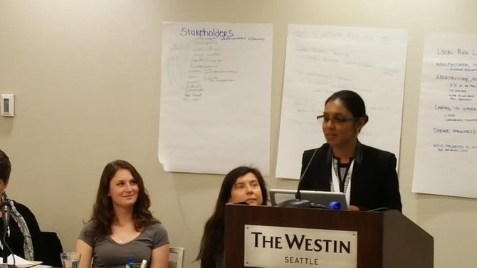 An experience that changed my life - Speaking at International Living Future Network Summit - Seattl
