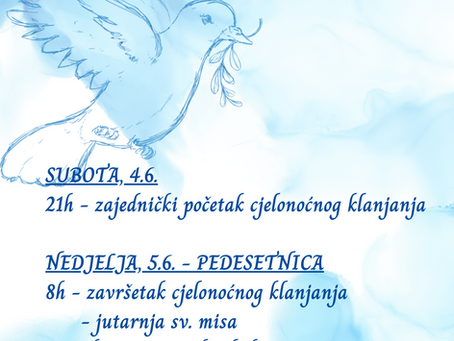 Uoči svetkovine Duhova