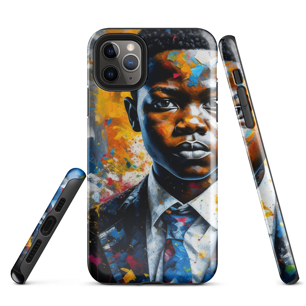 Thumbnail: Tough Case for iPhone® - Young Black Professionals: Boy Lawyer