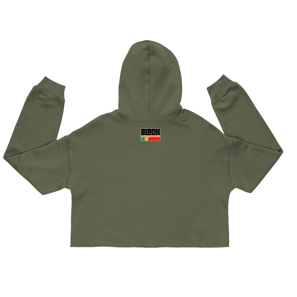 Thumbnail: DC Native Language - Crop Hoodie