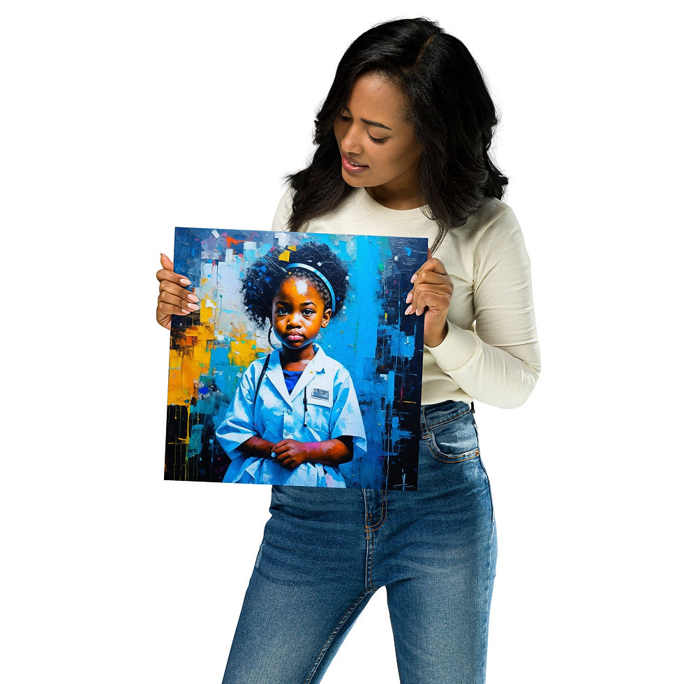 Thumbnail: Young Black Professionals: Girl Doctor